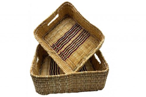 cestas de fibra de junquillo
