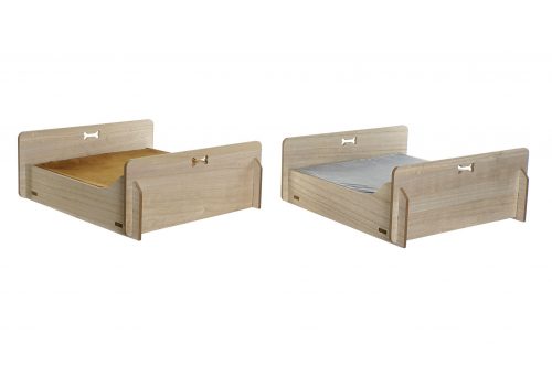 cama para mascotas madera